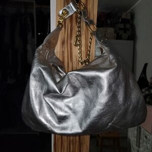 Juicy Couture Silver Hobo Bag